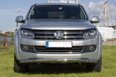 Bull bar Single with 6 position lights in LED. For VW Amarok from 2011-2016