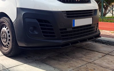 Front Splitter V1 for Peugeot Traveller from 2016-2023 | Sporty front lip
