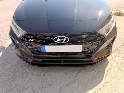 Front splitter Hyundai i20 N from model year 2020- and onwards