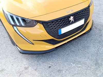 Front splitter Peugeot 208 from year 2020- and onwards