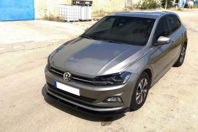 Front splitter Volkswagen Polo from model year 2018-2020