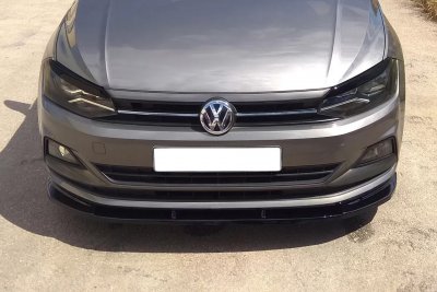 Front splitter Volkswagen Polo 2018-2020