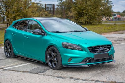 Front splitter Volvo V40 R-Design from 2013-2019