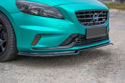 Front splitter Volvo V40 R-Design 2013-2019