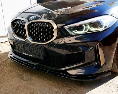 Front splitter BMW 1 Series M-Sport from 2020-2024