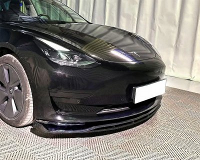 V2 Front splitter Tesla Model 3 2017-2024