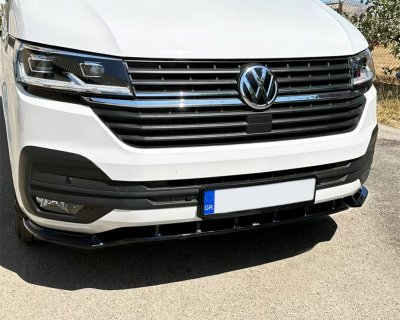 Front splitter V2 for Volkswagen Caravelle T6.1 from 2019-2024