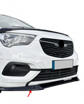 Front splitter Citroen Berlingo from 2018-2024