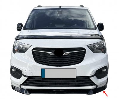 Front splitter Opel Combo from 2018-2024