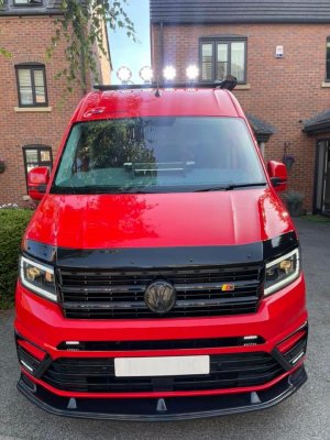 Front splitter MAN TGE from 2017-