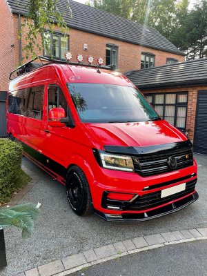 Front splitter Volkswagen Crafter from 2017-