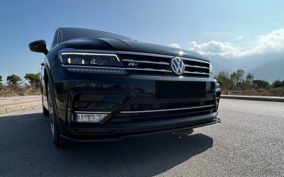 Front splitter Volkswagen Tiguan R-Line from 2016-2020