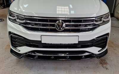 Front splitter Volkswagen Tiguan R-Line from 2020-2023