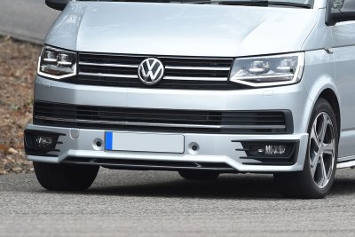 Front spoiler Volkswagen Transporter T6 from 2016-2019
