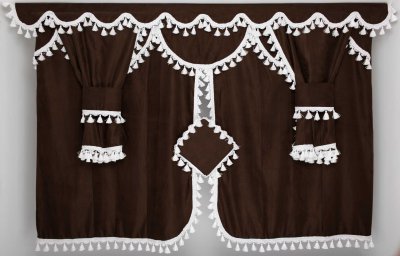 Curtain set for Truck in plush