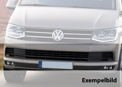 Carbon fiber grill for VW T6 2016- with painted bumper