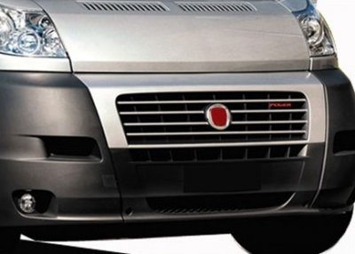 Stainless steel grill for Fiat Ducato 2007-2013