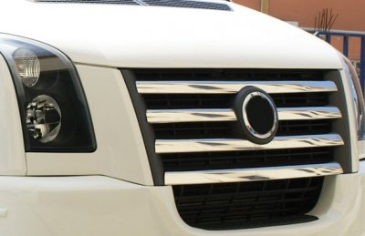 Stainless steel grill for Volkswagen Crafter 2006-2011