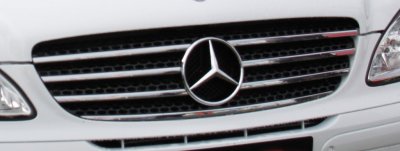 Stainless steel grill for MB Vito 2004-2010