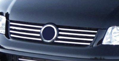 Stainless steel upper grill for VW Transporter T5 2003-2009