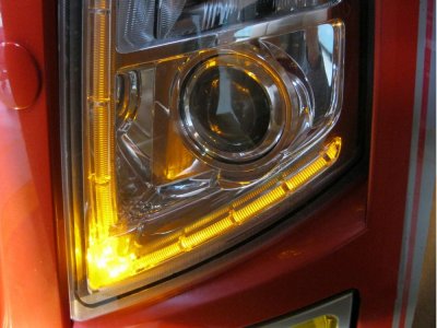 Yellow diodes for parking lights for Volvo FM/FH Version 3 (2008-2012)