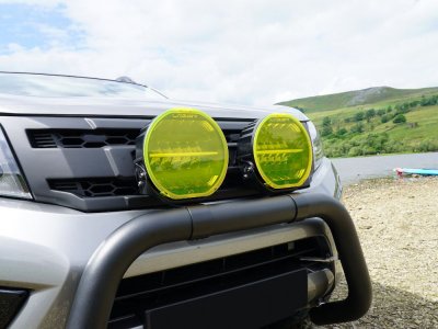 Yellow lens cap for Lazer Sentinel 9 extra light