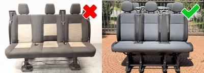 Floor mats Ford Transit Custom 2012-2023