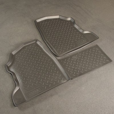 Rear rubber mats for Opel Combo 2002-2011