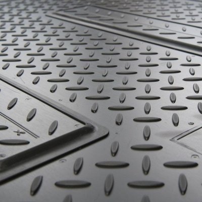 Rear rubber mats for Renault Kangoo 2005-2010