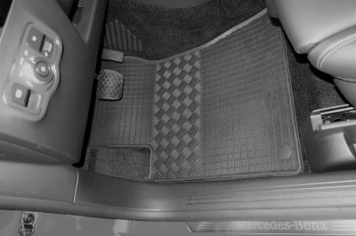 Rubber mats Mercedes A class from 2018-