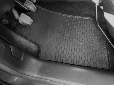 Rubber mats Peugeot 207 from 2007-2012
