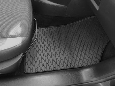 Rubber mats Peugeot 207 from 2007-2012