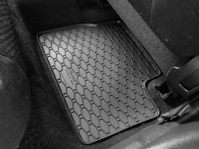 Rubber mats Peugeot 207 from 2007-2012