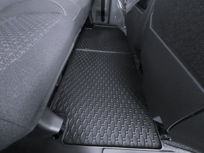 Rubber mats Ford Transit Custom 2023- | For third row seats