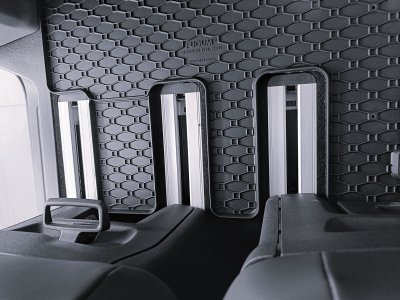 Rubber mats Ford Tourneo Custom 2023- | Second row seats