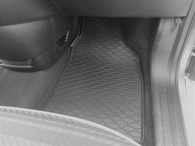 Rubber mats Fiat 500e from model year 2020-