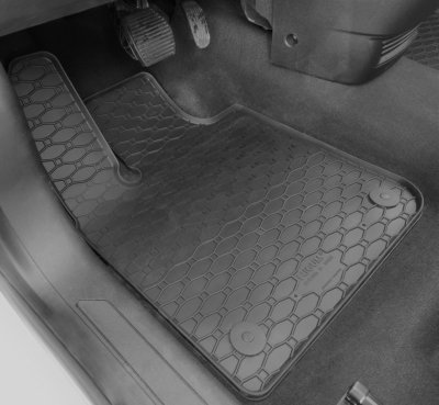 Rubber mats Fiat 500e from 2020-
