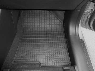 Rubber mats Kia Carens from 2014 to 2019