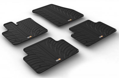 Rubber mats Evoque (Land Rover Range Rover) from 2018-