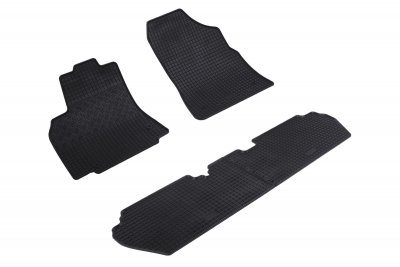 Rubber mats Peugeot Partner from 2008-2018