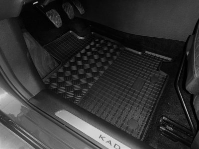 Rubber mats Renault Kadjar from model year 2015-