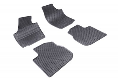 Rubber mats Skoda Rapid from 2013-2018