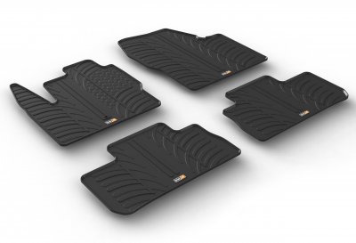 Rubber mats Freelander 2 (Land Rover) from 2007-2014
