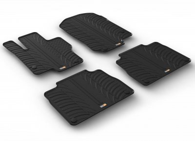 Rubber mats GLE (Mercedes) (W167) from 2019-