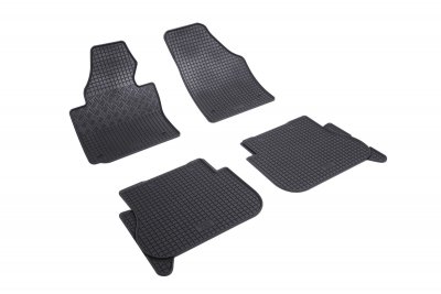 Rubber mats Volkswagen Caddy from 2004-2020