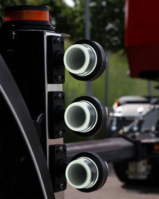 LEDSON Halo+ Side Marker - White/Orange