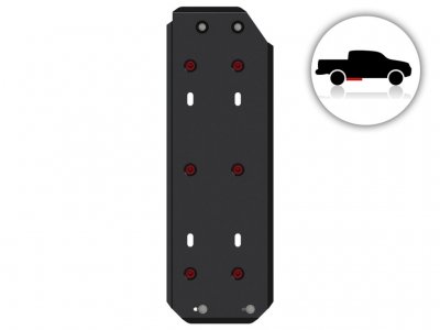 Skid plate for Mitsubishi L200 2016- for fuel tank