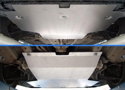 Aluminum Hatch/Driveline Protection for Peugeot Partner from 2008-