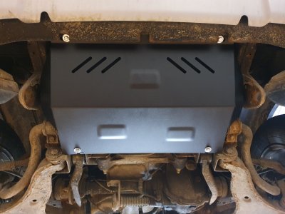 Skid plate for radiator for Mitsubishi L200