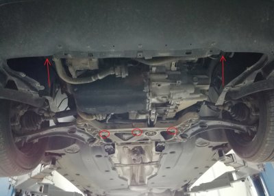 Skid plate Volkswagen Tiguan from 2024 onwards